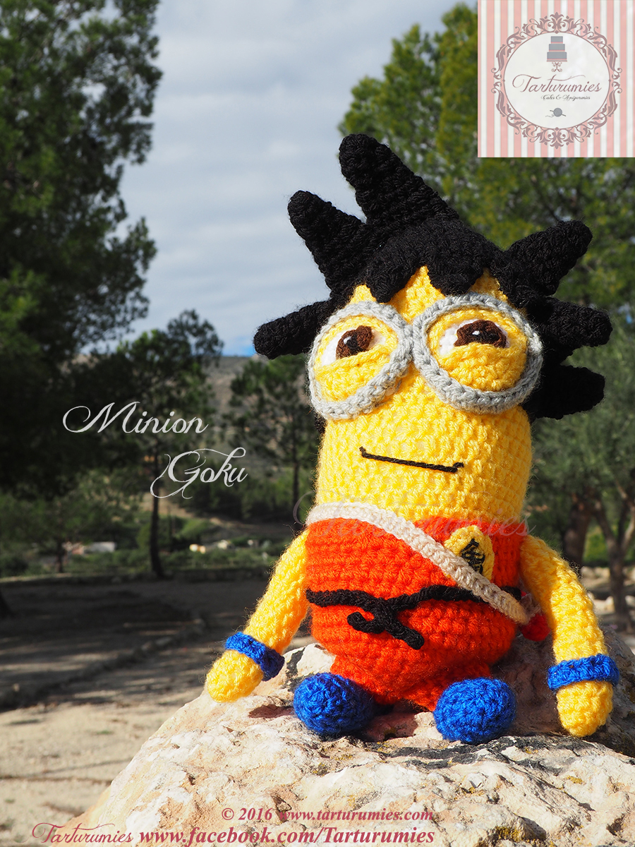 Amigurumi Patrón: Kevin Minion Goku - Tarturumies Amigurumi Patrón: Kevin Minion Goku - Tarturumies
